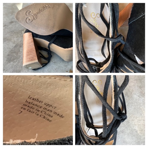 SEYCHELLES SUEDE LACE UP PUMP - Picture 7 of 9